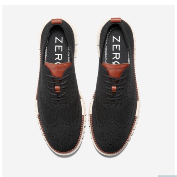 Men’s Cole Haan size 10.5 ZEROGRAND Remastered Stitchlite Wingtip Oxfords - Picture 1 of 16